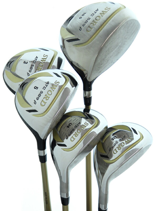 KATANA GOLF】カタナゴルフ『SWORD ATC589β 11本セット 10.5° 3,5W 4