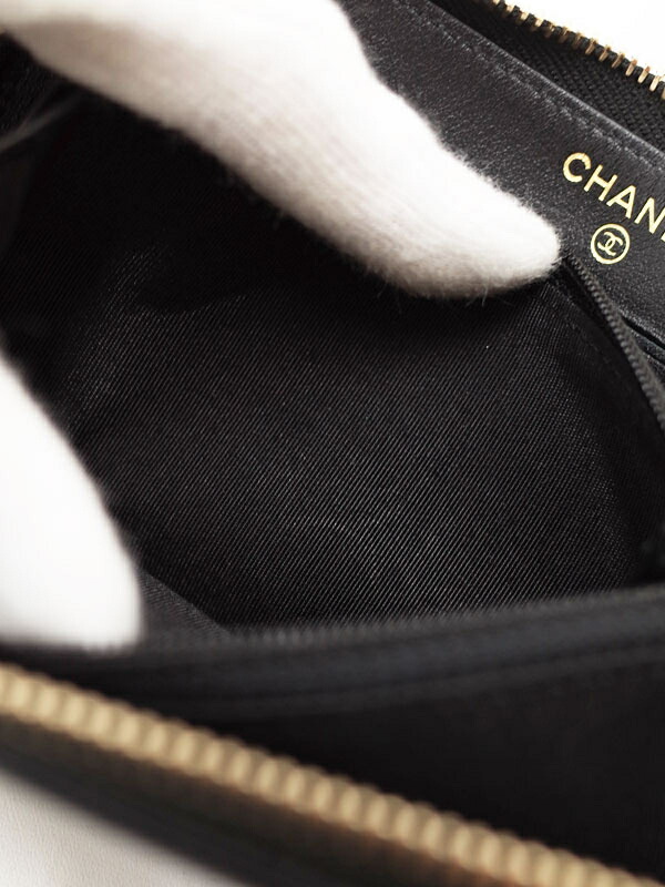 CHANEL】シャネル『CC フィリグリー ココマーク スモール ジップ