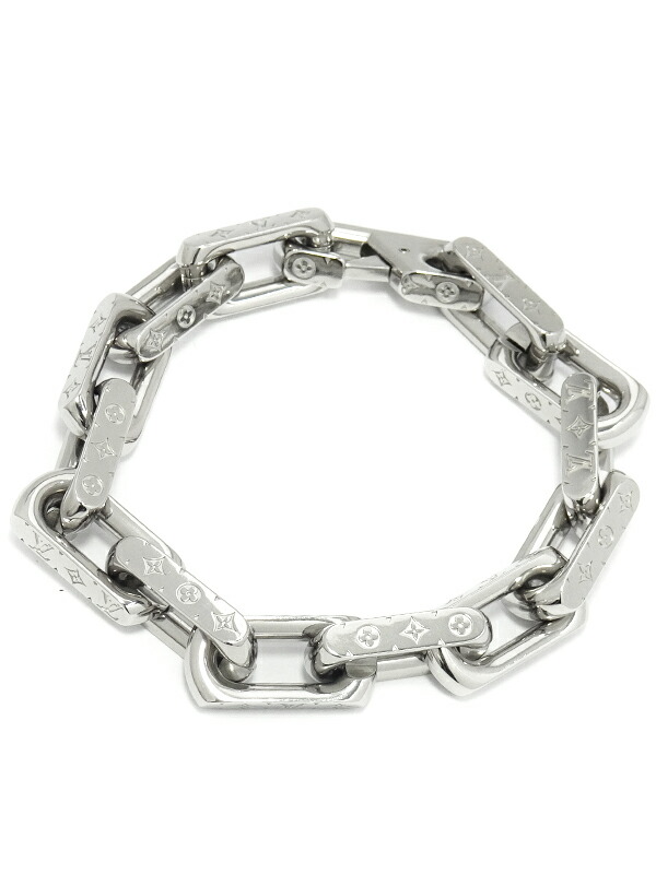 Louis Vuitton】ルイヴィトン『ブレスレット・チェーン モノグラム