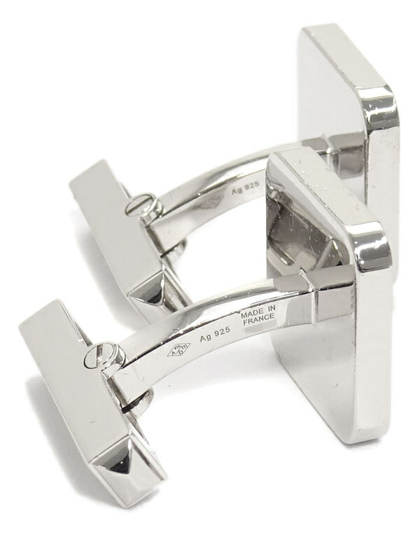 Cartier】カルティエ『SILVER サントス ドゥ カルティエ カフリンクス