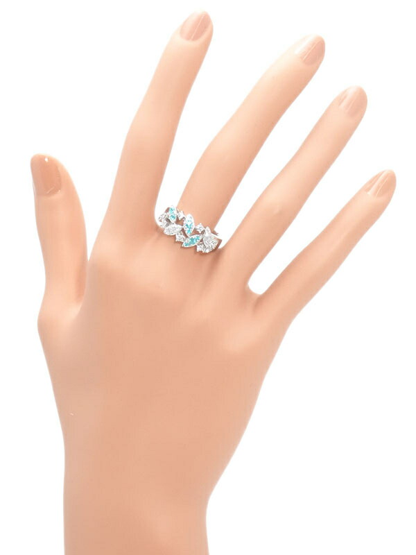 TASAKI】タサキ『PT900 パライバトルマリン0.33ct ダイヤ リング』11.5