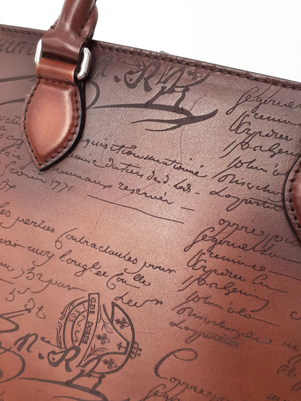 Berluti】ベルルッティ『トゥジュールXS スクリットレザー トート