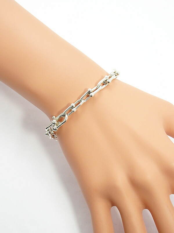 TIFFANY＆Co.】ティファニー『SILVER ハードウェア ミディアム リンク