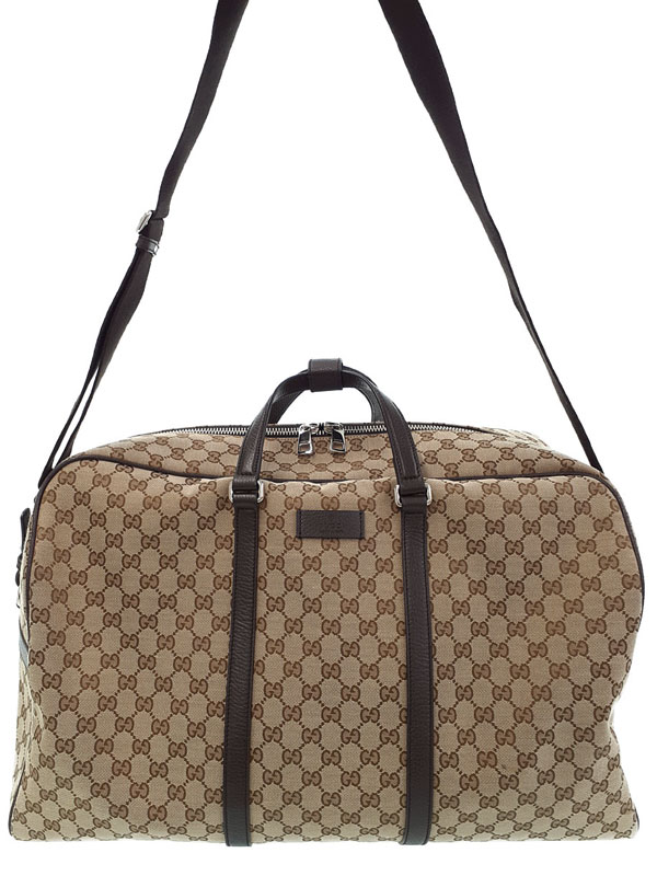 GUCCI】グッチ『GGキャンバス 2WAYボストンバッグ』610105 メンズ