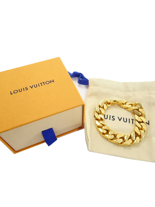 Louis Vuitton】ルイヴィトン『ブラスレ・チェーンリンクス』M00305