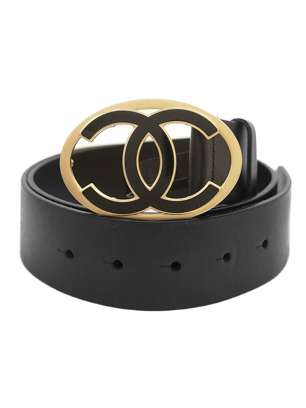 CHANEL】シャネル『ココマーク バックル ベルト size 90』メンズ