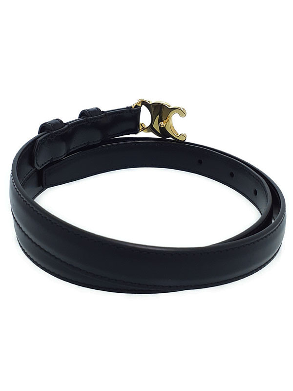 CELINE】セリーヌ『スモール トリオンフ ベルト size75』レディース 1