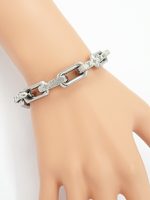 Louis Vuitton】ルイヴィトン『ブレスレット・チェーン モノグラム