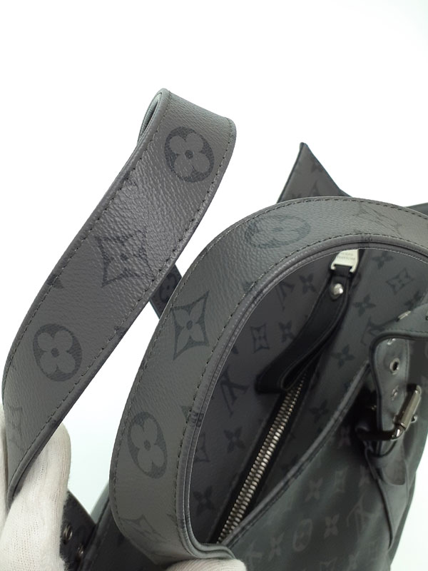 LOUIS VUITTON】ルイヴィトン『モノグラム エクリプス カバ ジップGM