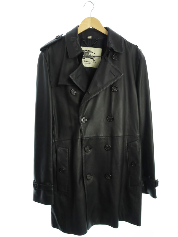 BURBERRY LONDON】【アウター】バーバリーロンドン『レザーコート