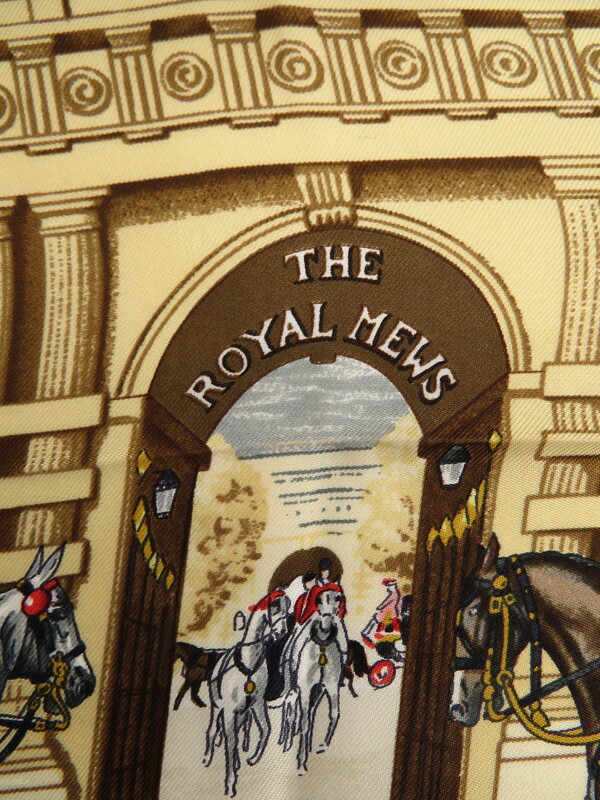 HERMES】【THE ROYAL MEWS】【王室の馬小屋】【フランス製】エルメス