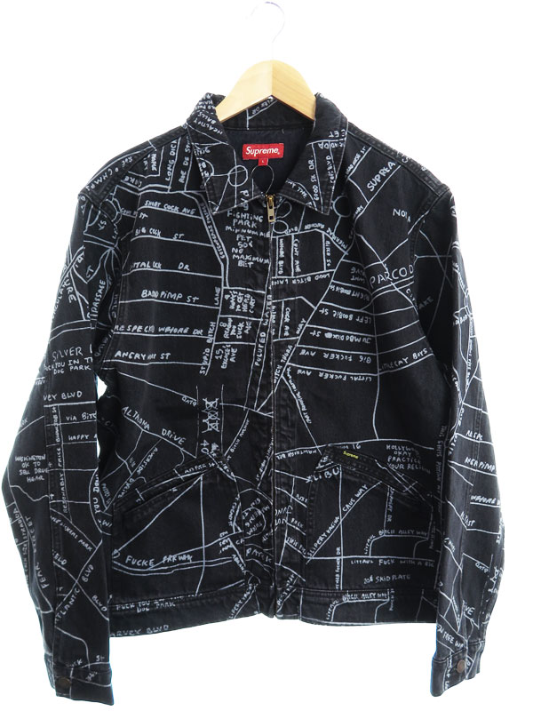 Supreme】【Gonz Map Work Jacket】【アウター】シュプリーム『ジップ