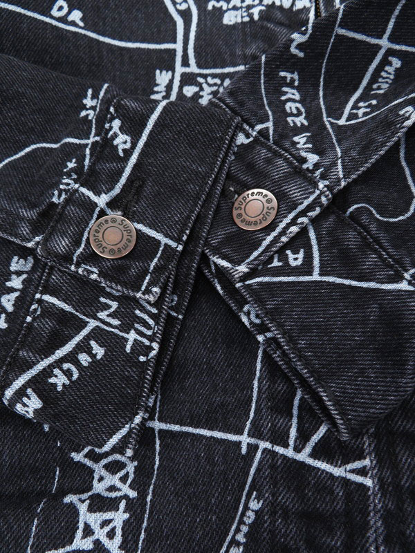 Supreme】【Gonz Map Work Jacket】【アウター】シュプリーム『ジップ
