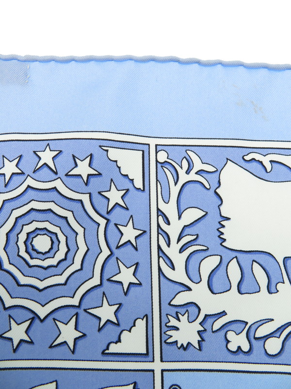 HERMES】【EARLY AMERICA】【フランス製】エルメス『カレ90 古き良き