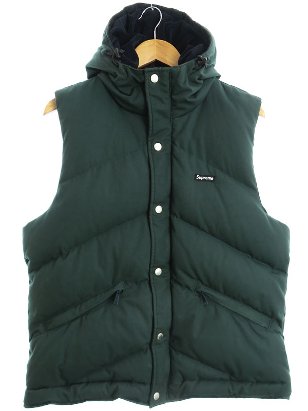 Supreme】【Hooded Down Vest】【トップス】シュプリーム『ダウン