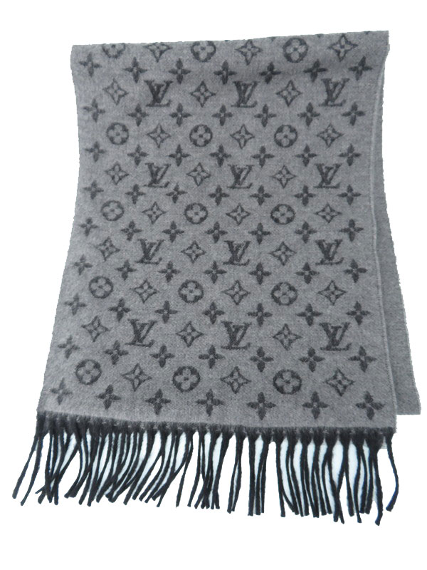 LOUIS VUITTON】【イタリア製】ルイヴィトン『エシャルプ・モノグラム