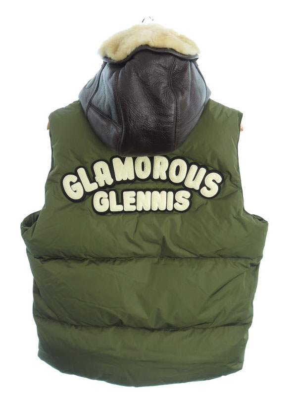 AVIREX】【STORM HOODIE VEST】アヴィレックス『ムートンフード付