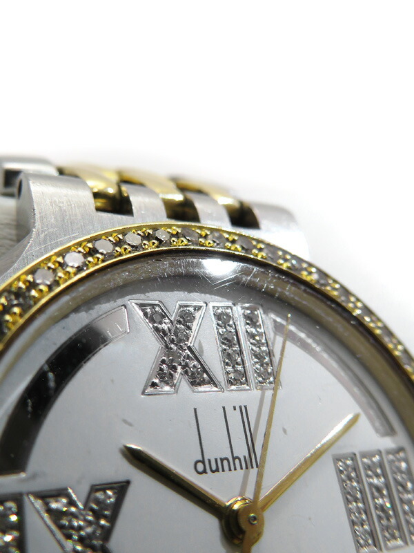 dunhill】ダンヒル『エリート ダイヤ』ボーイズ クォーツ 1ヶ月保証