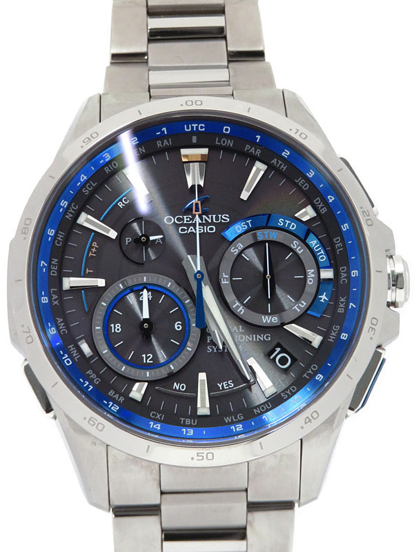 CASIO】カシオ『OCEANUS オシアナス』OCW-G1000-1AJF メンズ ソーラー