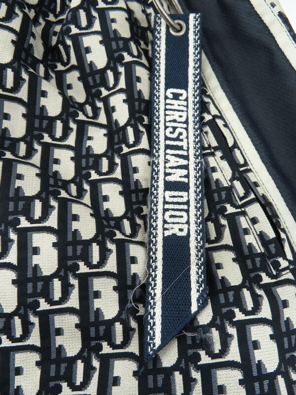 Christian Dior】クリスチャンディオール『オブリーク 総柄 トロッター