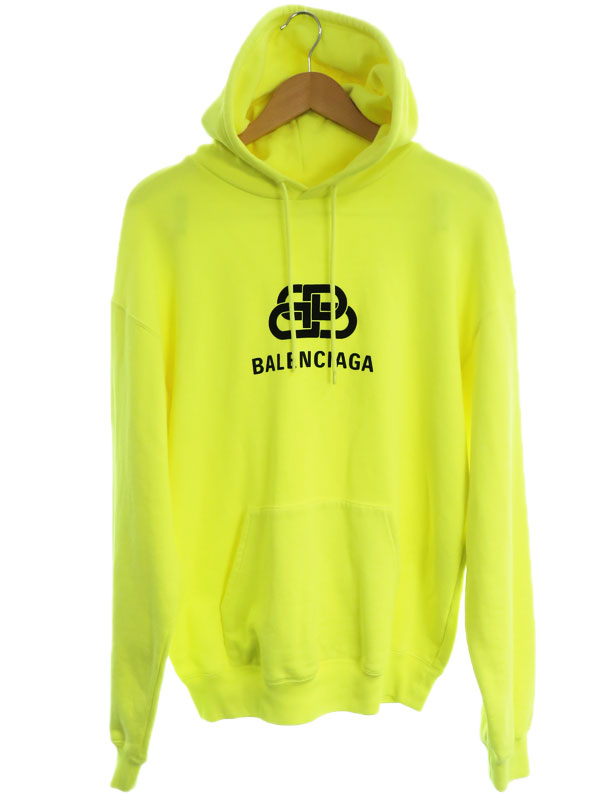 BALENCIAGA】バレンシアガ『ロゴ スウェットプルオーバーパーカー