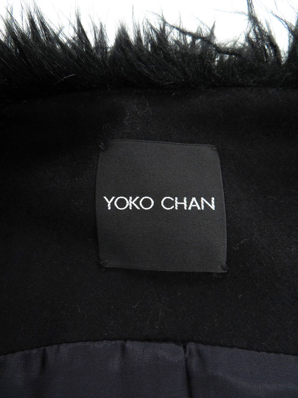 YOKO CHAN】ヨーコチャン『フェイクファー ロングベスト size38』YCC