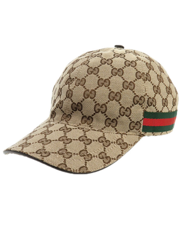 GUCCI】グッチ『オリジナルGGキャンバスベースボールキャップ sizeL