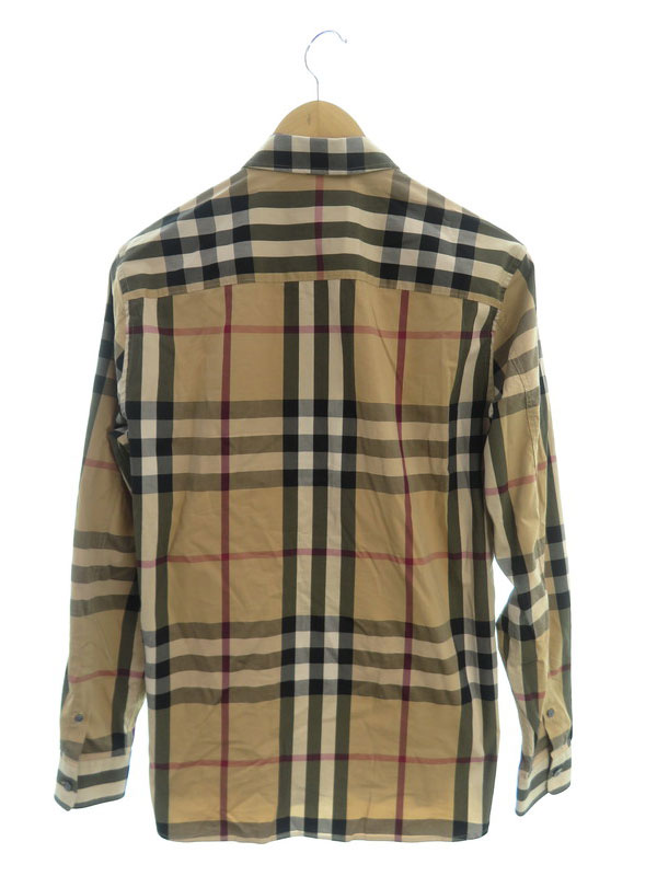 BURBERRY】バーバリー『チェック柄 長袖シャツ sizeS P』4557598