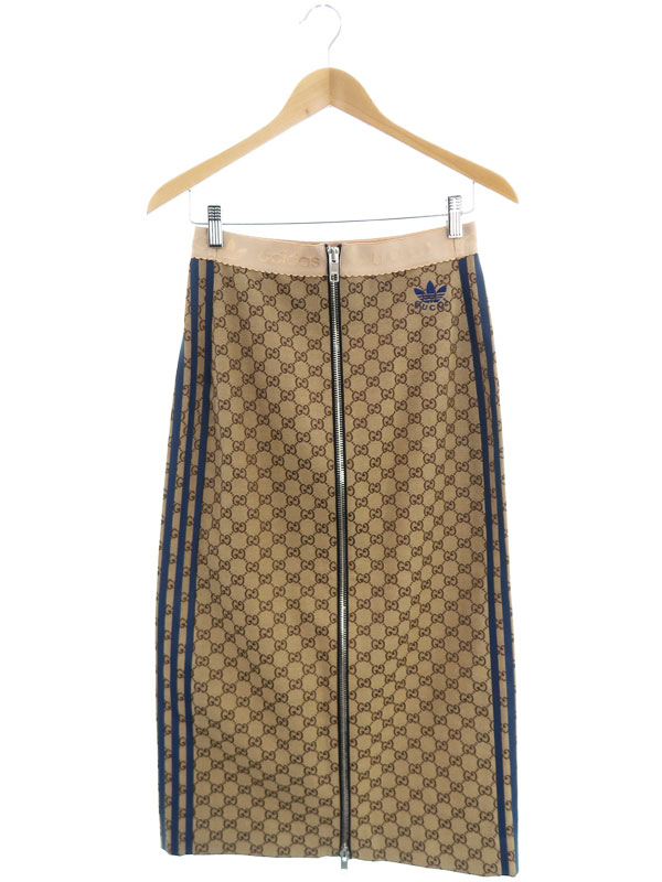 GUCCI】グッチ『アディダス GGキャンバス スカート size40』712108