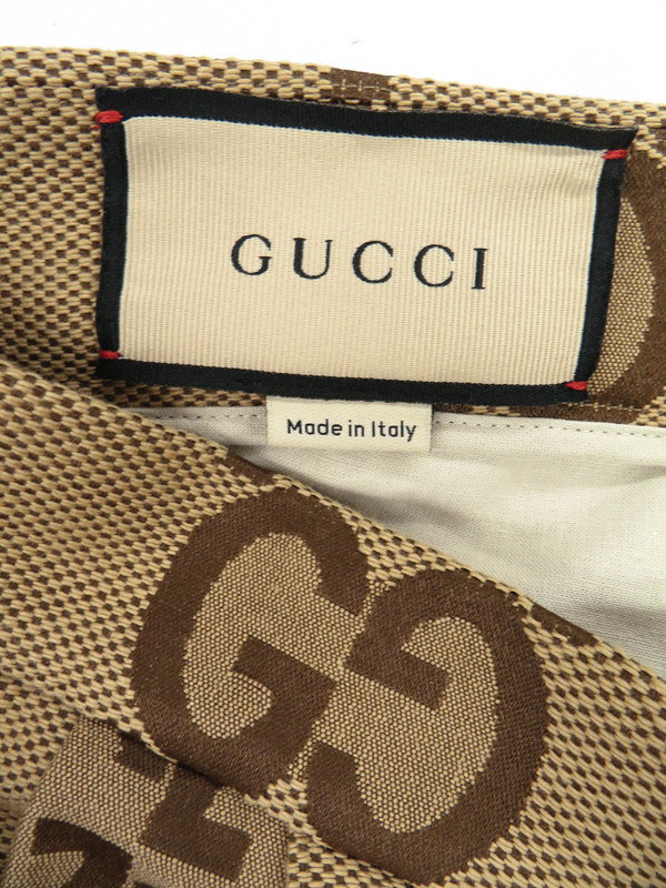 GUCCI】グッチ『ジャンボ GGキャンバス ショートパンツ size50』673181