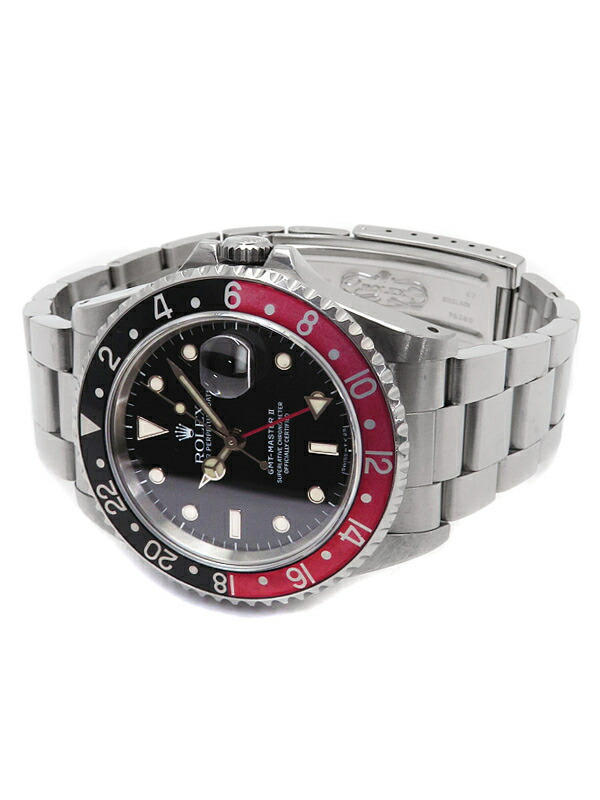 ROLEX】ロレックス『GMTマスター2 赤×黒ベゼル』16710 L番'89年頃製