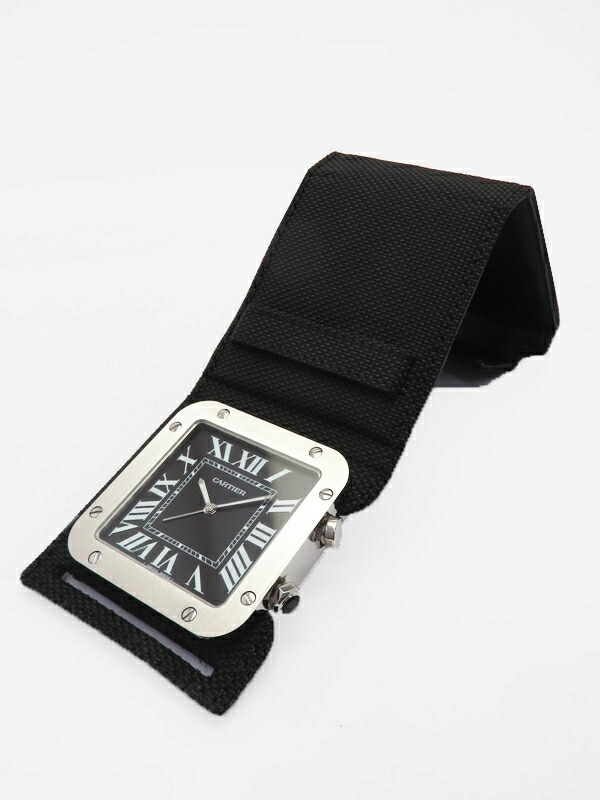Cartier】カルティエ『サントス トラベルクロック アラーム ウォッチ