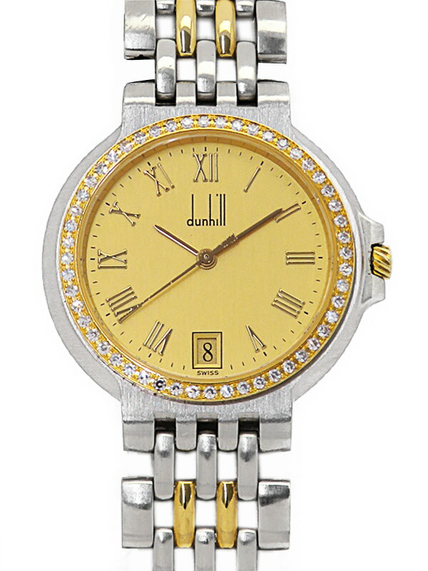 dunhill】ダンヒル『エリート ダイヤベゼル』メンズ クォーツ 1ヶ月