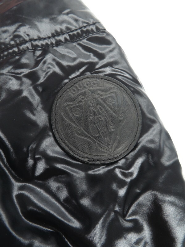 GUCCI】グッチ『ロゴワッペン ダウンジャケット size46』200610 Z4063