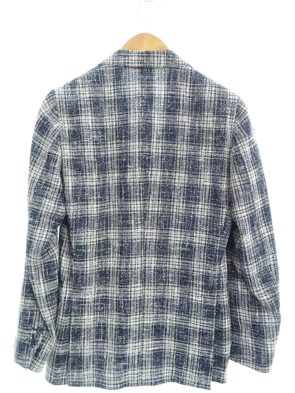 LARDINI】ラルディーニ『チェック柄 テーラードジャケット size42 REG