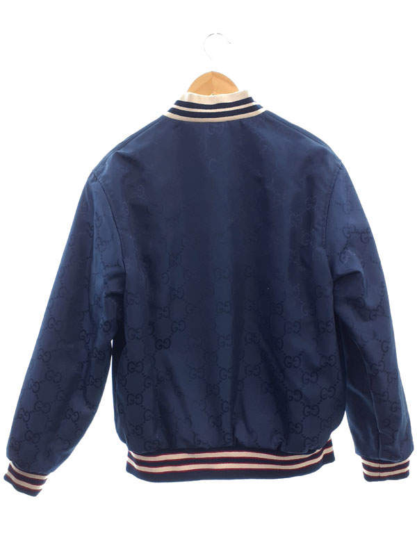 GUCCI】グッチ『GG ナイロン リバーシブル ジップアップジャケット