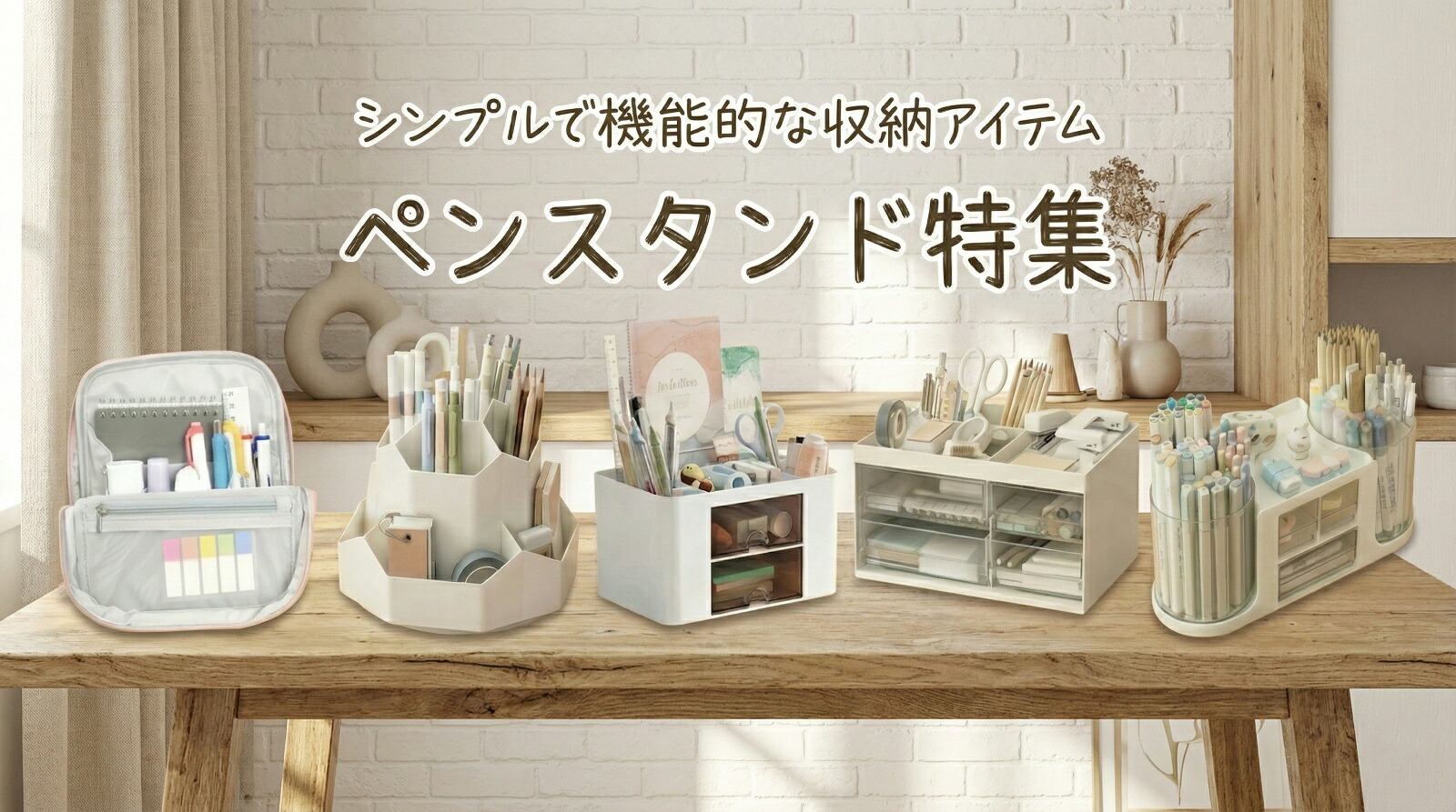 楽天市場】ペン立て ペンスタンド ペンホルダー ペン入れ デスク収納