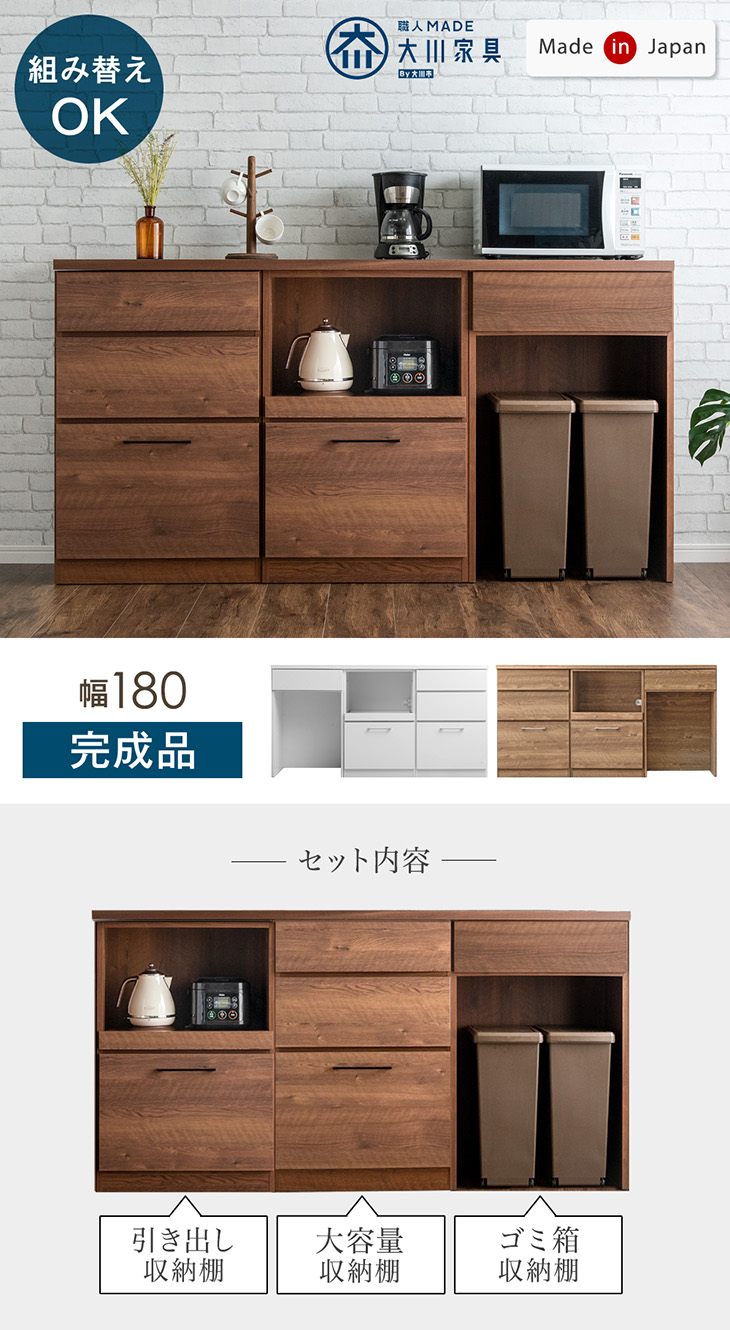 楽天市場】【3/4(水)20時~クーポン5％引】 組み替えOK キッチン