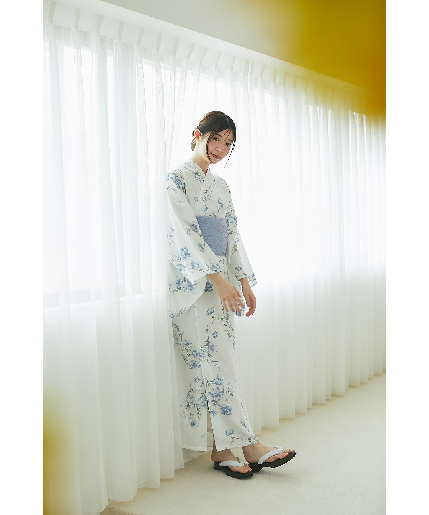 トップス＆ワンピース＆帯の3点セット】2WAY♪フラワーブーケ