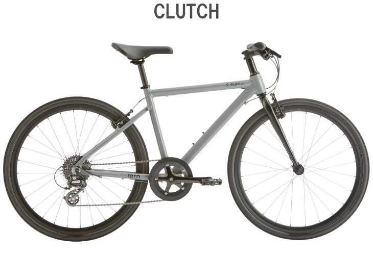 2025 TERN ターン CLUTCH クラッチ マットグレー 8段変速 Vブレーキ