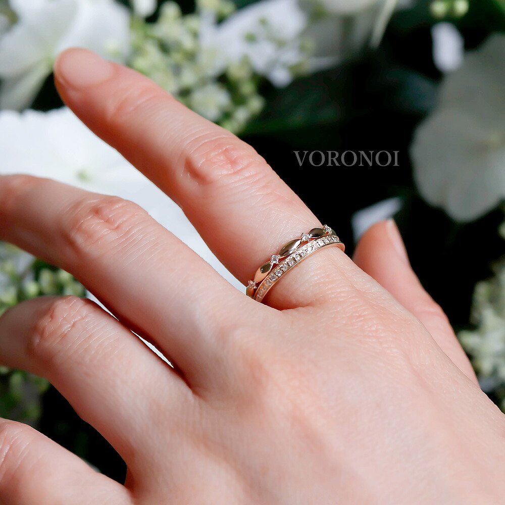 重ね付けリング「レディ」 K10