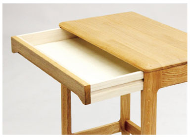 楽天市場】木製デスク デスク オーク ウォールナット 幅65 奥行35 高さ