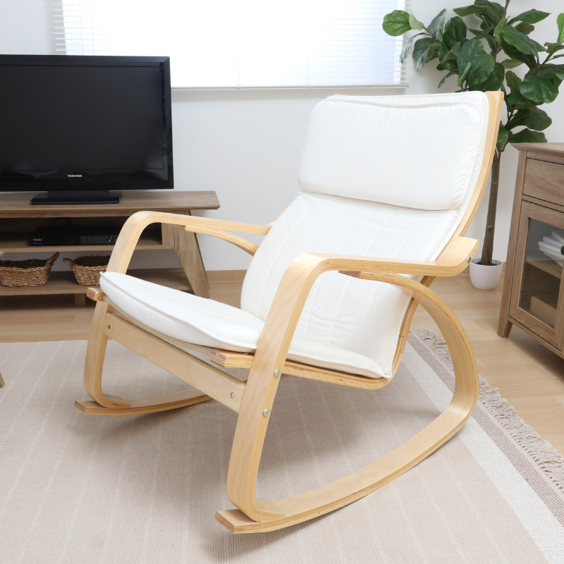 ユアサプライムス.com｜40817 リラックスチェアー スリム アイボリー