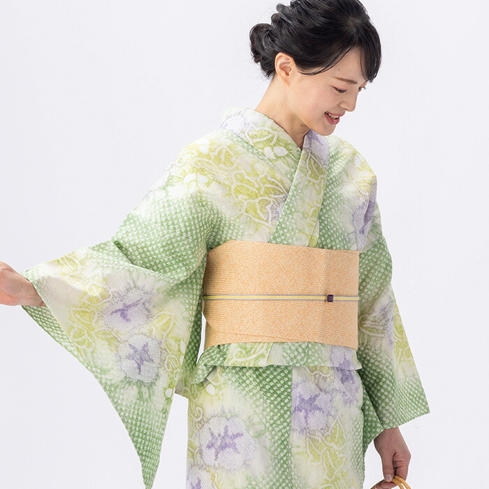 クーポンで2500円OFF＞【フルオーダー】浴衣 有松絞り 朝顔 | 有松絞り