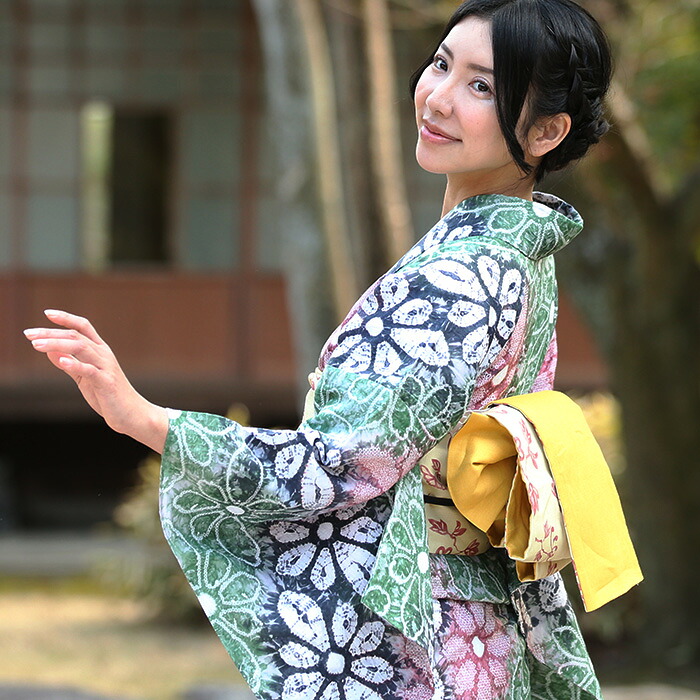 浴衣 有松絞り つゆくさの有松鳴海絞り浴衣：つゆくさ公式通販サイト