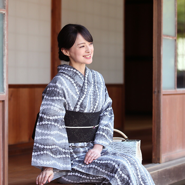 浴衣 有松絞り つゆくさの有松鳴海絞り浴衣：つゆくさ公式通販サイト