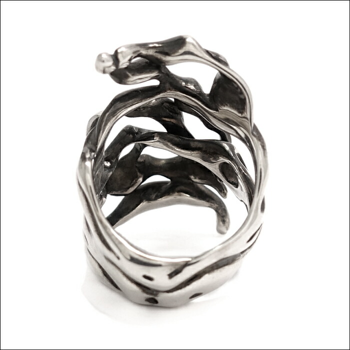 楽天市場】【TAUJAN タウジャン】337-06 リング シルバー925 脈 メンズ