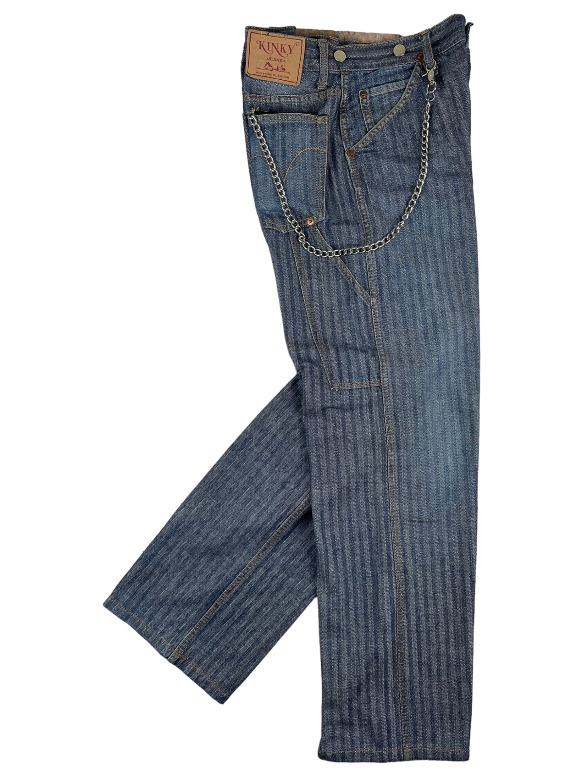 Hysteric Glamour Hysteric Glamour Carpenter Baggy Denim Pants