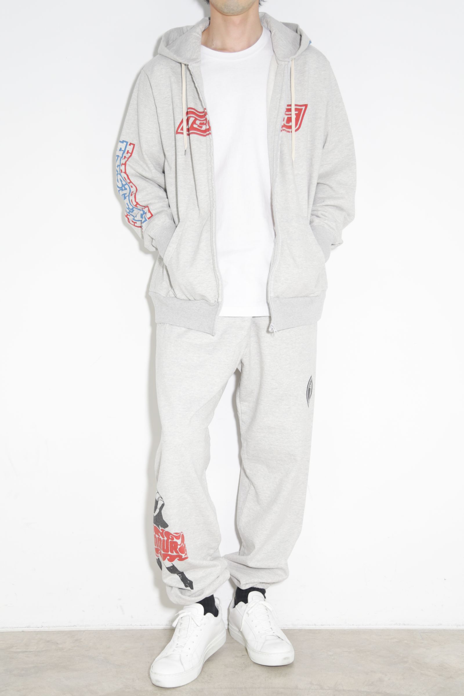 HYSTERIC GLAMOUR - HG BOX LOGOS パーカー / トップグレー | Tempt