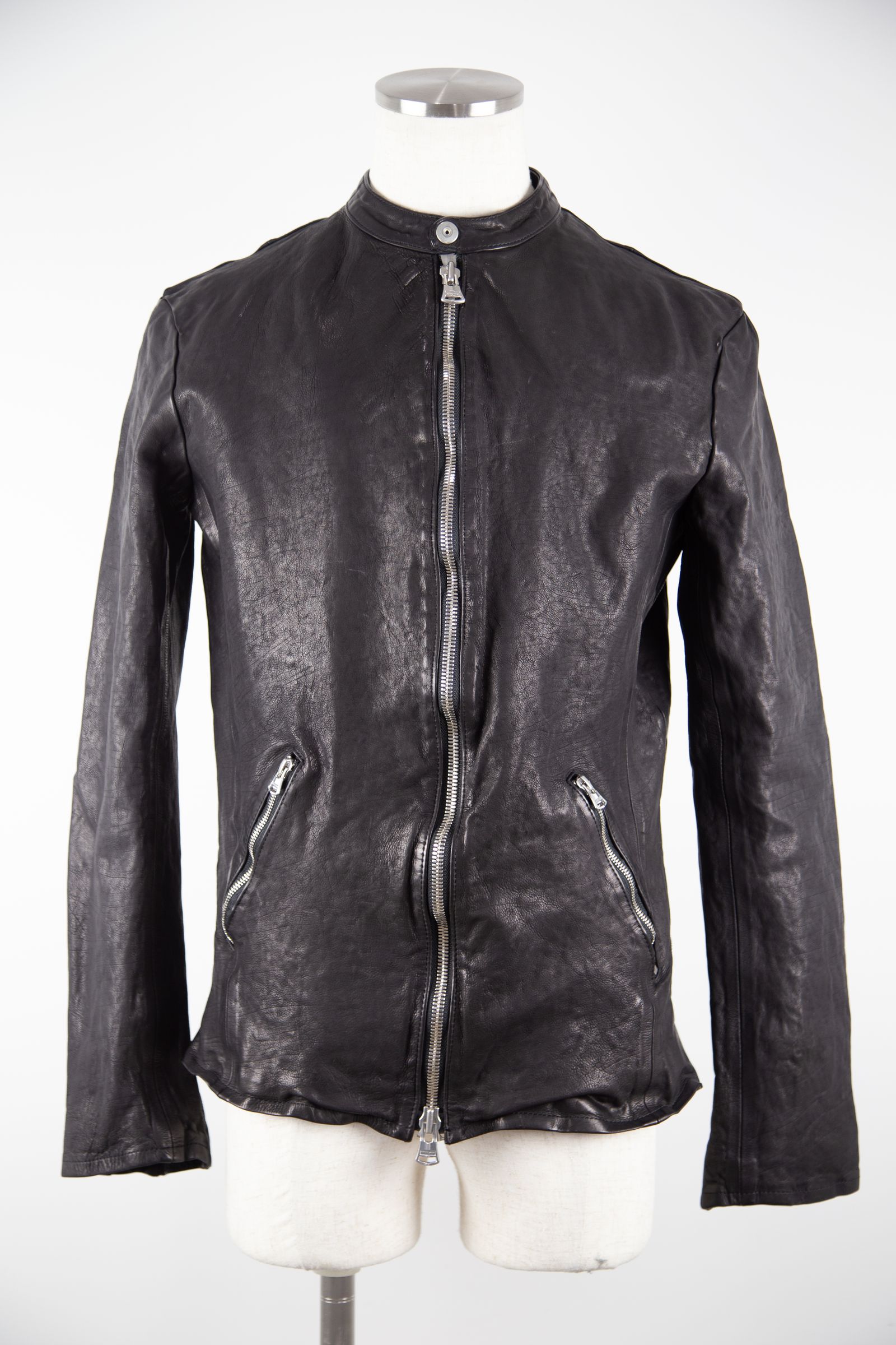 ISAMU KATAYAMA BACKLASH - JAPAN CALF NATURAL DYED “GARMENT-WASH